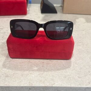 Carolina Herrera Black Sunglasses